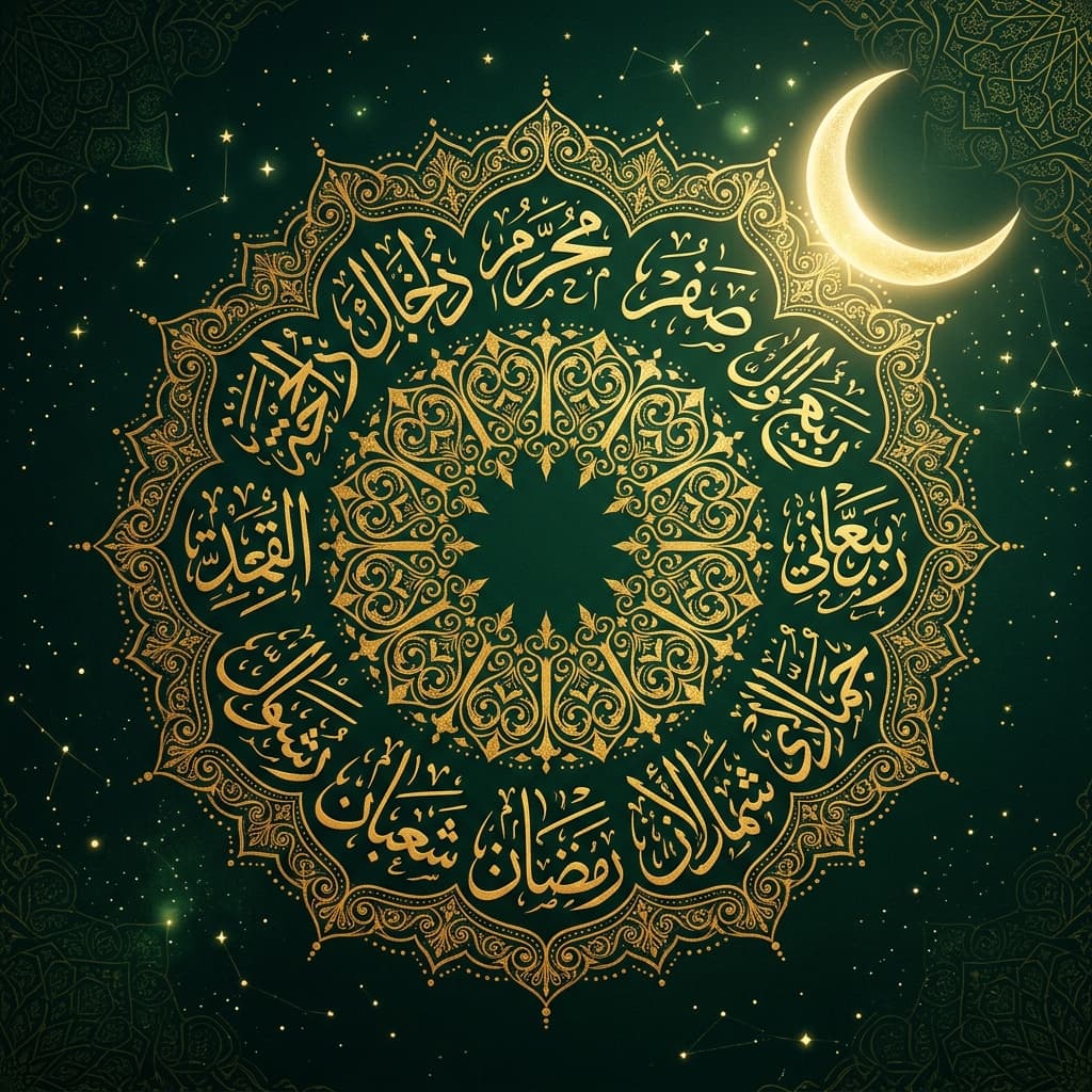 The 12 Islamic Months: Arabic Names, Meanings & Sacred Significance