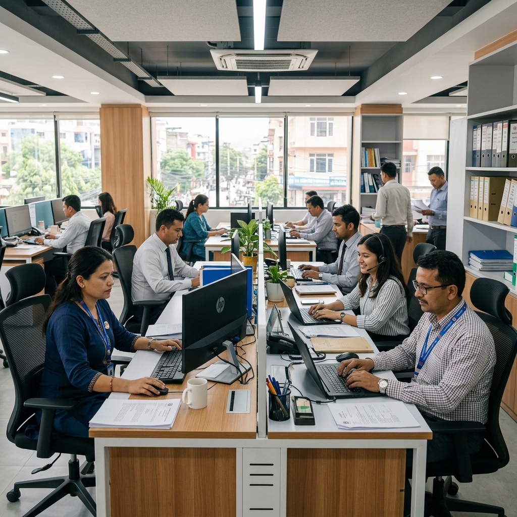 Civil Service office in Nepal